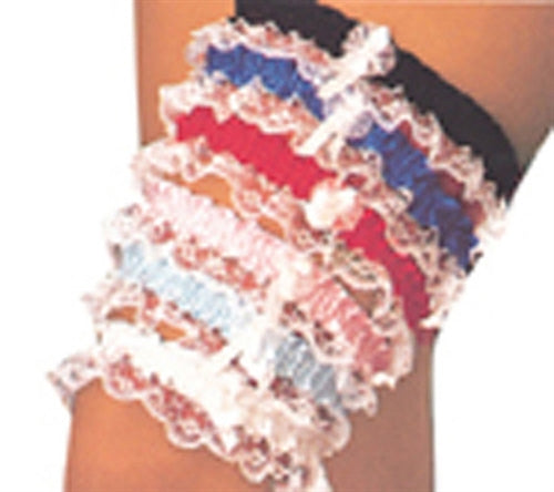 Assorted Lace Leg Garters Each EM-3555