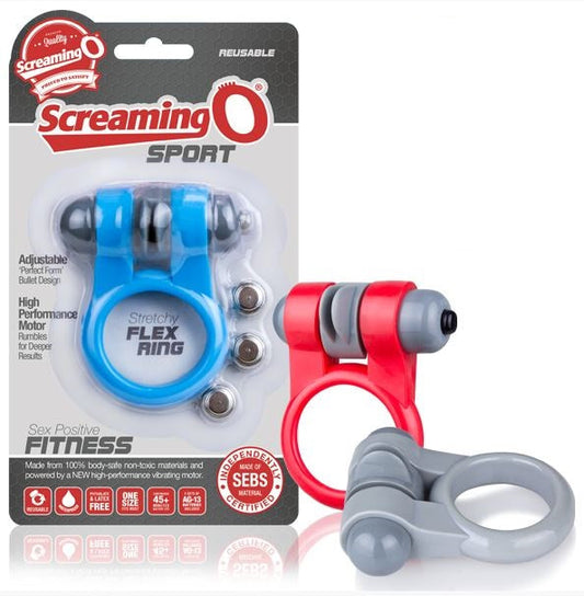 Screaming O Sport - 6 Count Box - Assorted Colors SPT-110D