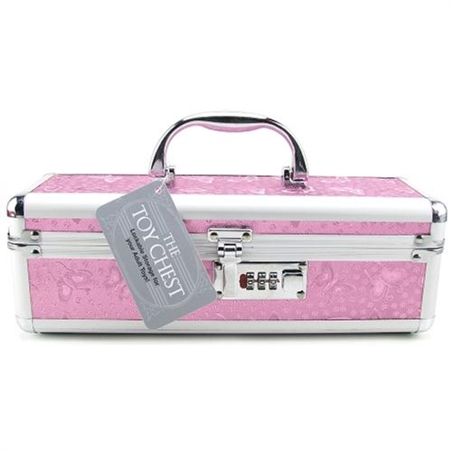 Vibrator Case Lockable - Pink BMS099-16