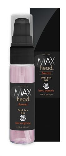 Max 4 Men Max Head Flavored Oral Sex 2.2 Oz - Berry Orgasmic CE8511-00