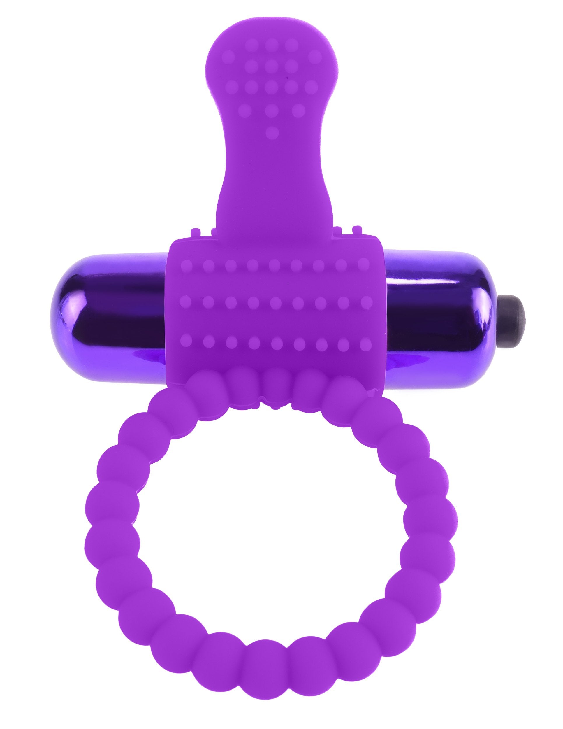 Fantasy C-Ringz Vibrating Silicone Super Ring  Purple PD5866-12