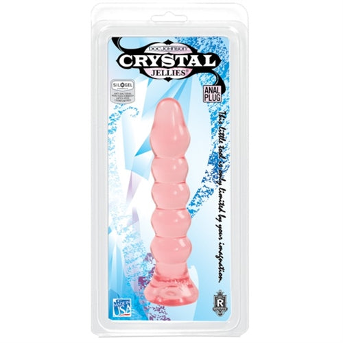 Crystal Jellie Anal Plug - Pink DJ7005-02