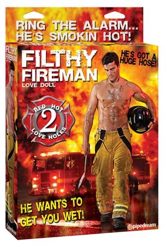 Filthy Fireman Love Doll PD3581-00