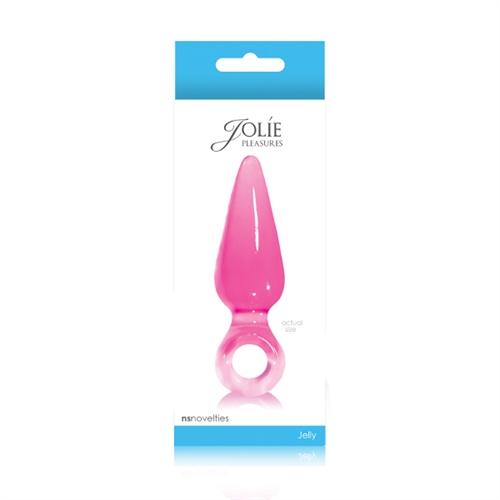 Jolie Pleasures Plug - Small - Pink NSN0501-24