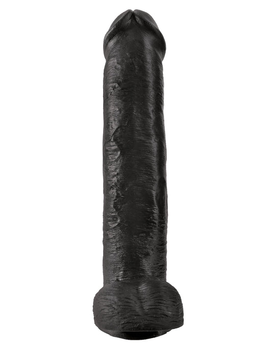 King Cock 15 Cock With Balls - Black PD5535-23