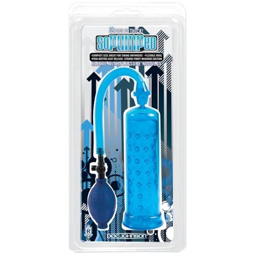 So Pumped Penis Pump With Sleeve - Blue DJ7808-11