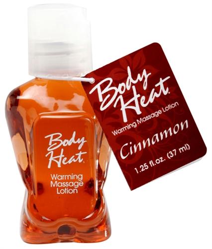 Body Heat Warming Massage Lotion - 1.25 Fl. Oz. - Cinnamon PD9737-72