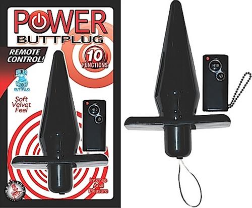 Power Buttplug Remote Control - Black NW2316-2