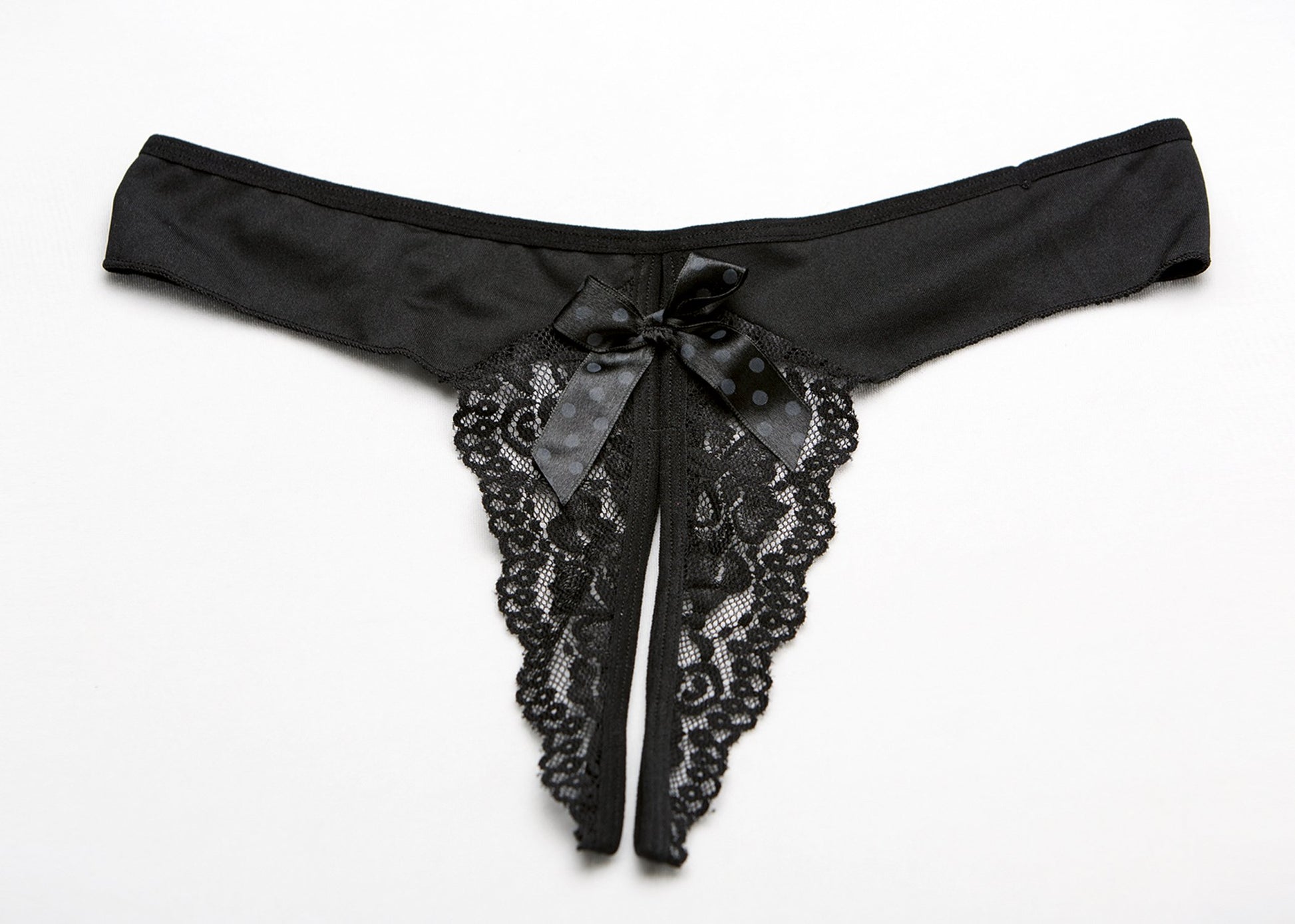 Panty Spandex W/box Accent Black - Medium HOT-31029BLK