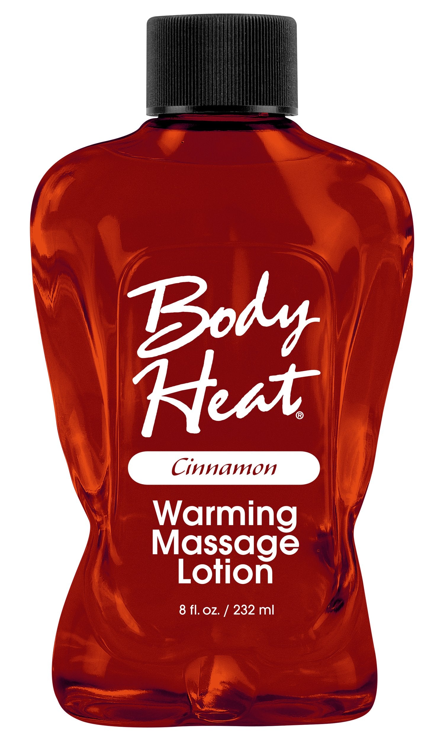 Body Heat Warming Massage Lotion - 8 Fl. Oz. - Cinnamon PD9550-72