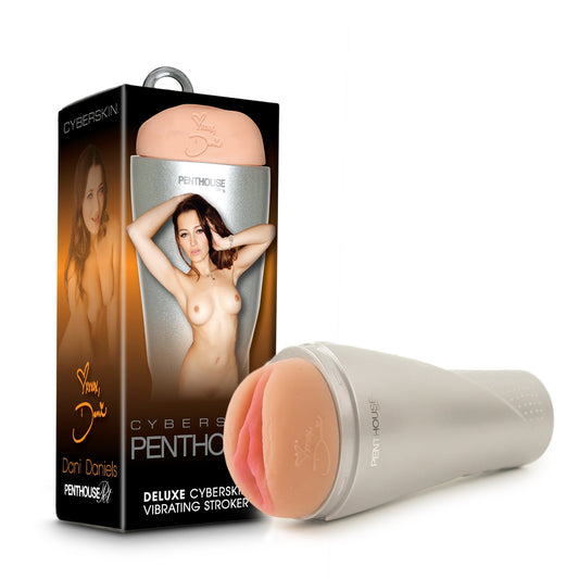 Penthouse Deluxe Cyberskin Vibrating Stroker -  Dani Daniels TS1091286