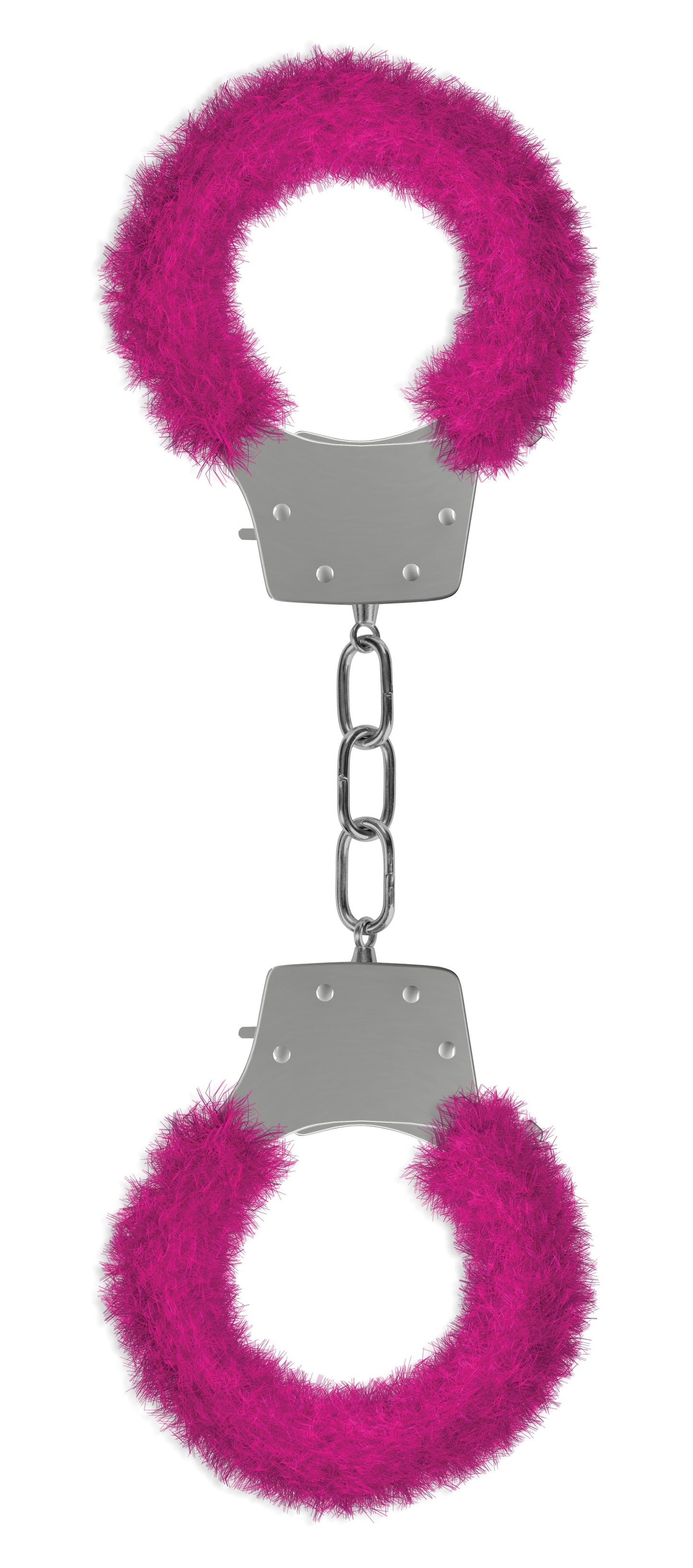 Pleasure Furry Handcuffs - Pink OU-OU004PNK