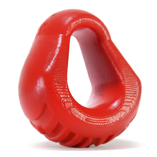 Hung Padded Cockring Oxballs - Red OX-1067-RED