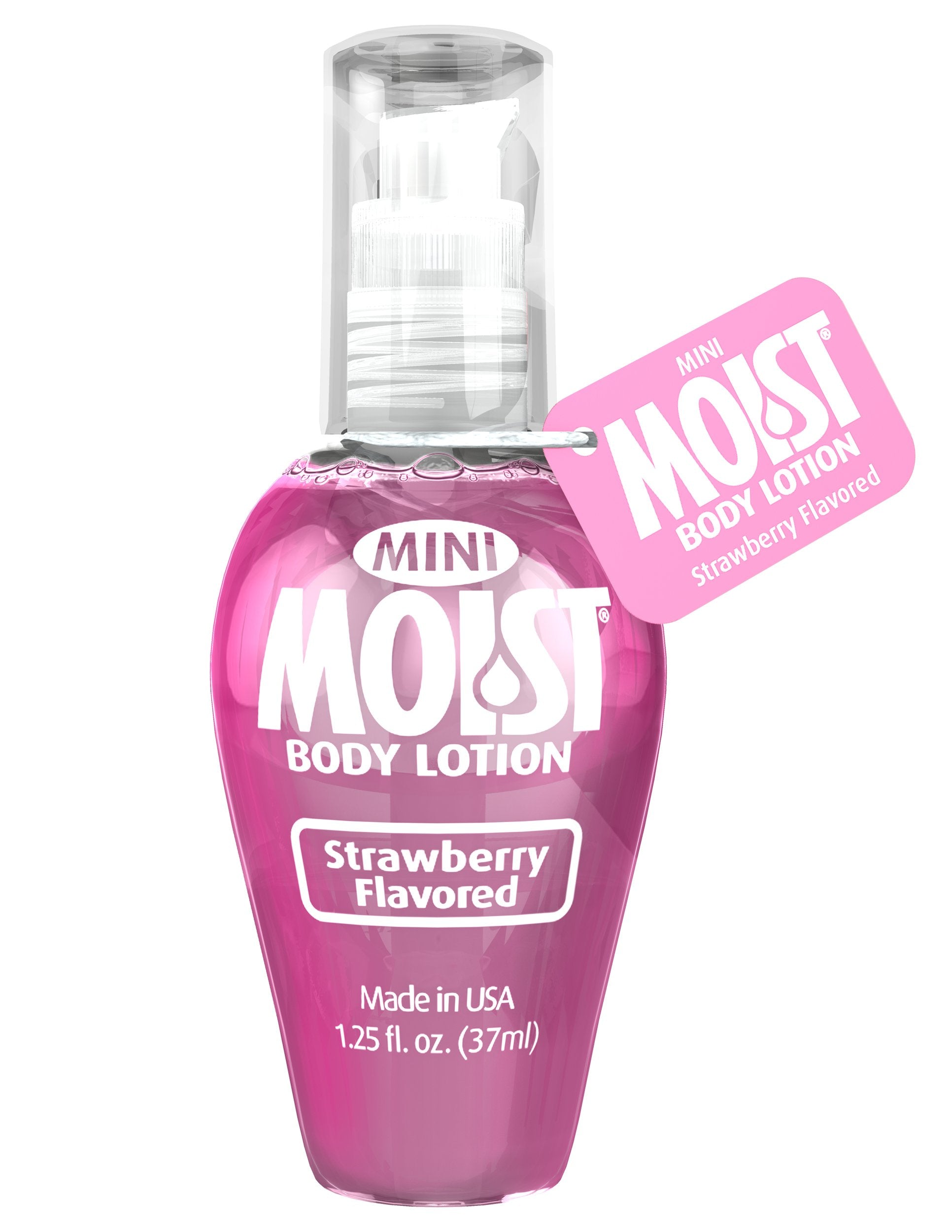 Mini Moist Flavored - Strawberry - 1.25 Fl. Oz. PD9734-60
