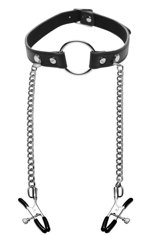 Seize O-Ring Gag Nipple Clamps MS-AD656