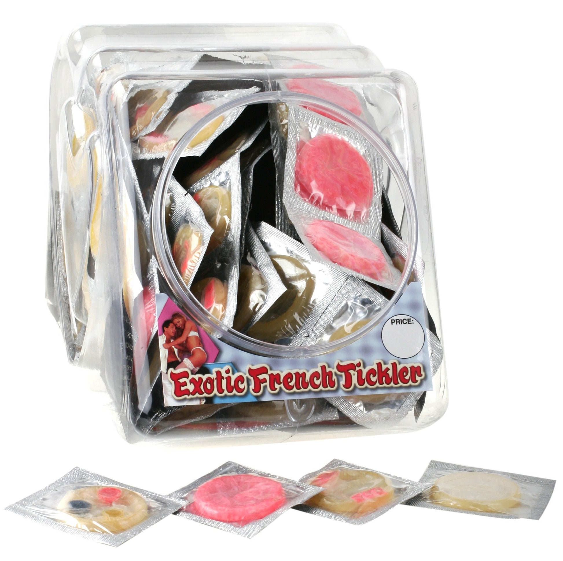 Erotic French Tickler - 144 Piece Fishbowl PD2226-99D