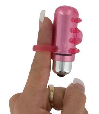 Orgasmic Finger Vibe Tickler - Red TV-AB183