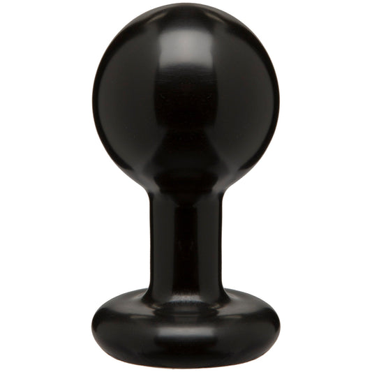 Round Butt Plug - Medium - Black DJ0244-56