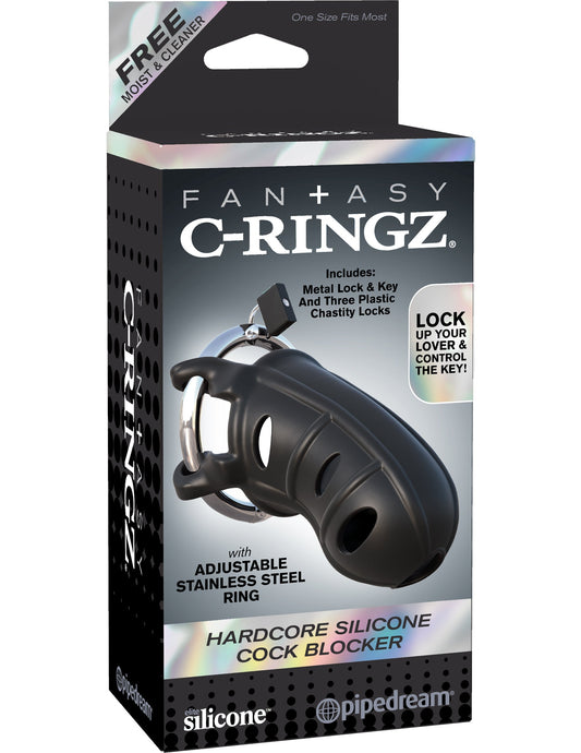 Fantasy C-Ringz Hardcore Silicone Cock Blocker PD5928-23