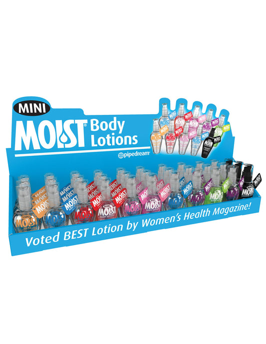 Mini Moist Body Lotions - 36 Piece Display - 1.25 Fl. Oz. Bottles - Assorted PD9734-99D