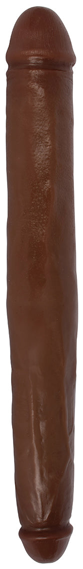 Jock 18 Inch Tapered Double Dildo - Chocolate CN-09-0408-11