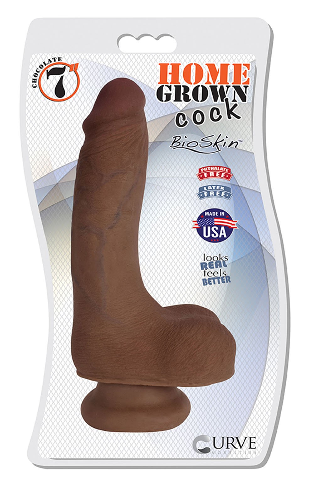 7 Home Grown Cock - Chocolate CN-06-0502-11