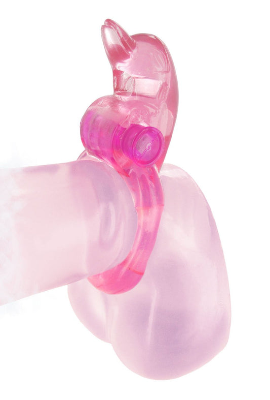 Flippher Vibrating Cock Ring - Pink TV-AC504-PINK