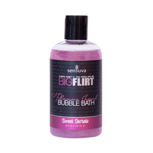 Big Flirt Pheromone Infused Bubble Bath - Sweet Secrets - 8 Fl. Oz. SEN-VL615