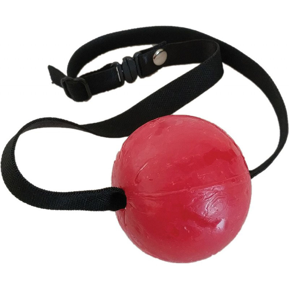 Candy Ball Gag - Strawberry 2.4 Oz HTP3256