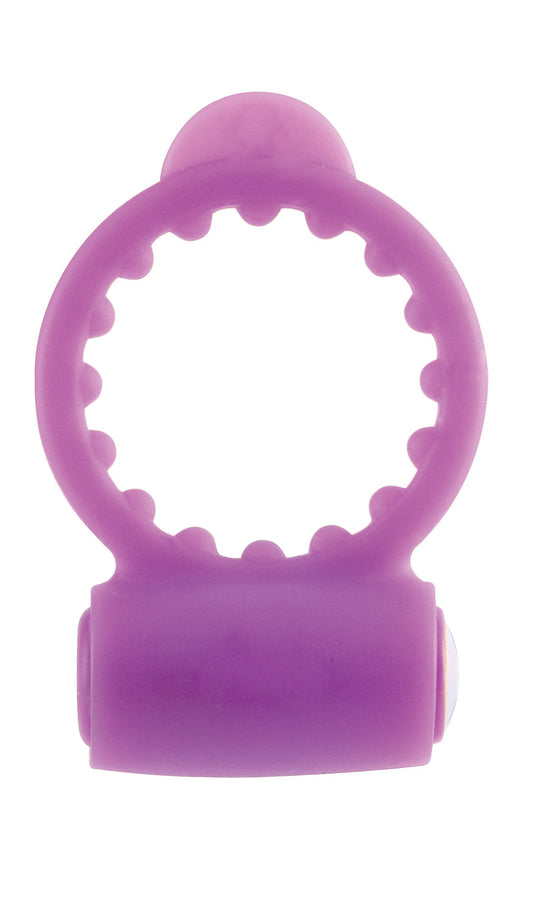 Neon Vibrating Cockring - Purple PD2366-12