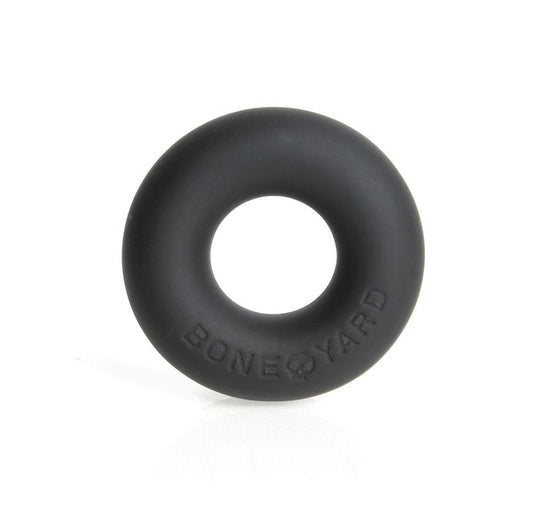 Boneyard Ultimate Silicone Cock Ring - Black BY-0450