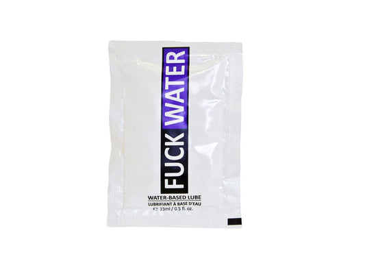 Fuck Water .5oz Water Based Lubricant Pillow Pack FW-1E