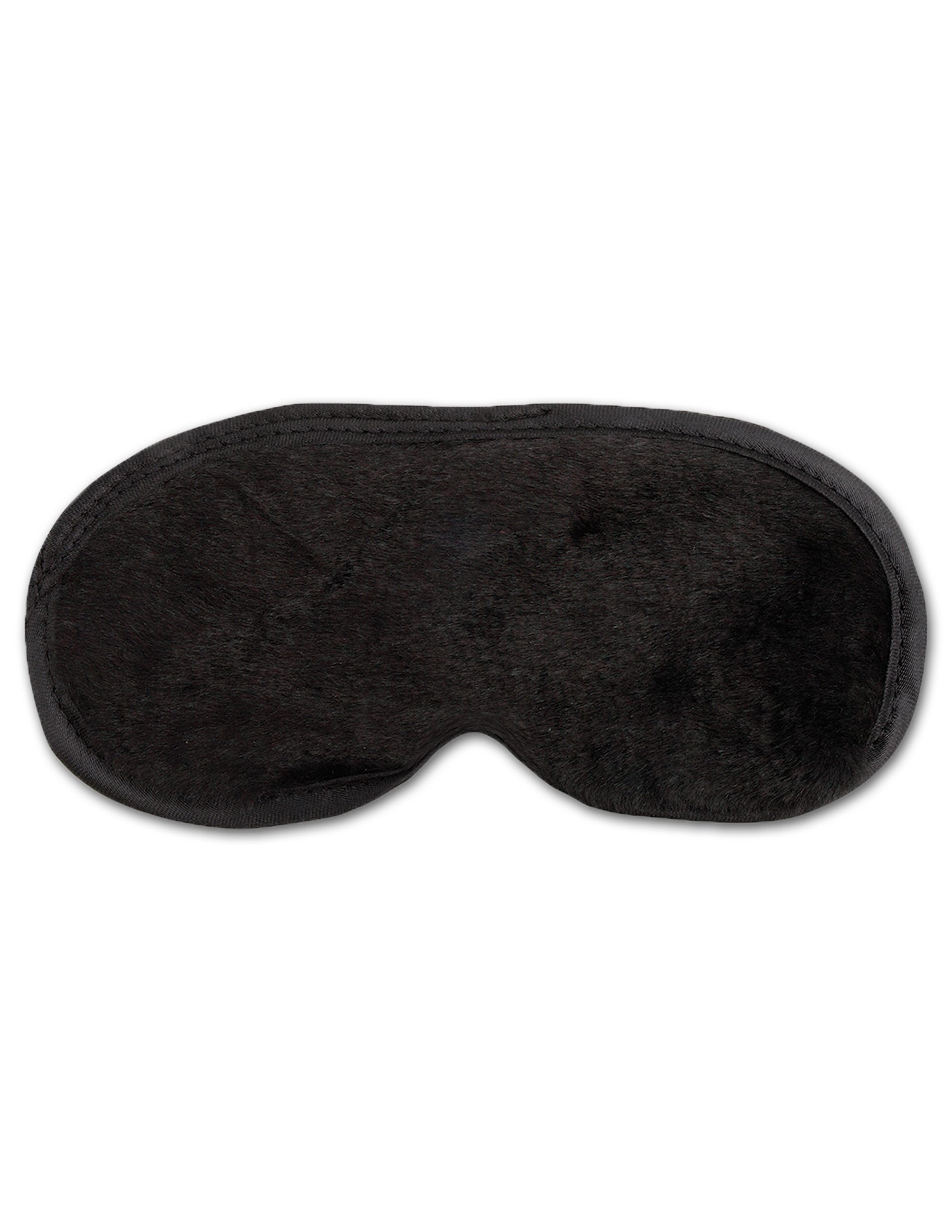 Fur-Lined Love Mask - Black PD3906-23