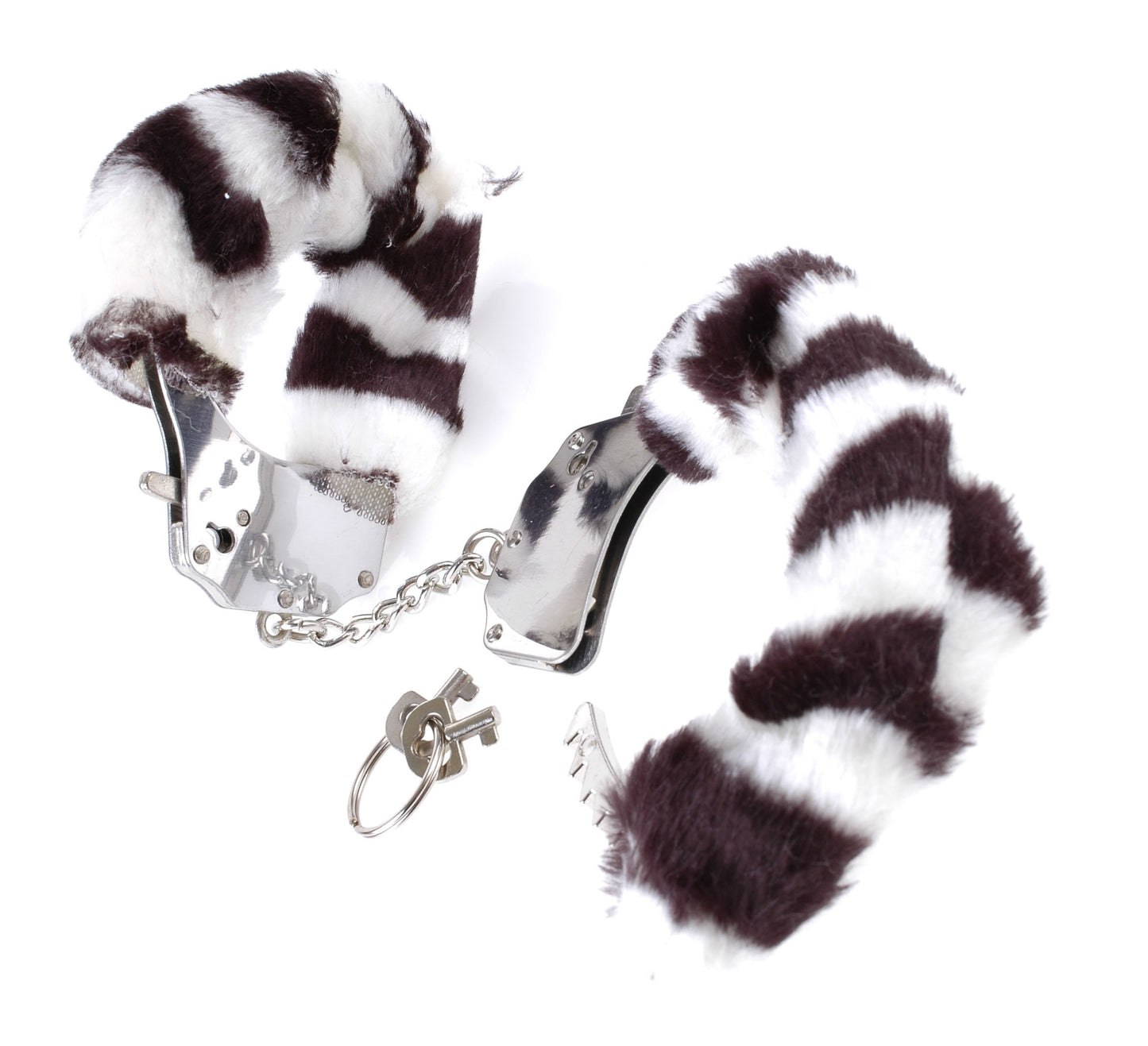 Fetish Fantasy Series Furry Cuffs - Zebra PD3804-41