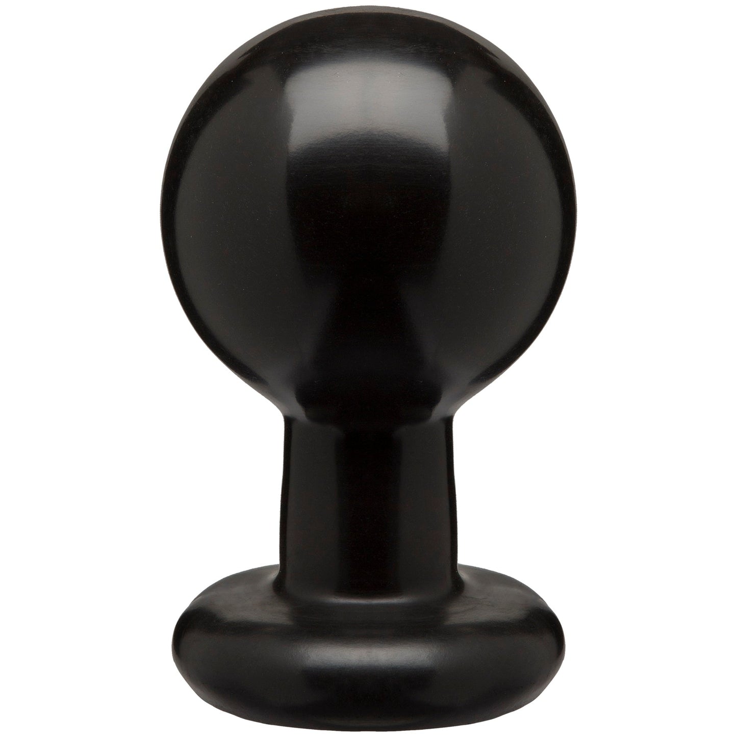 Round Butt Plug - Large - Black DJ0244-59