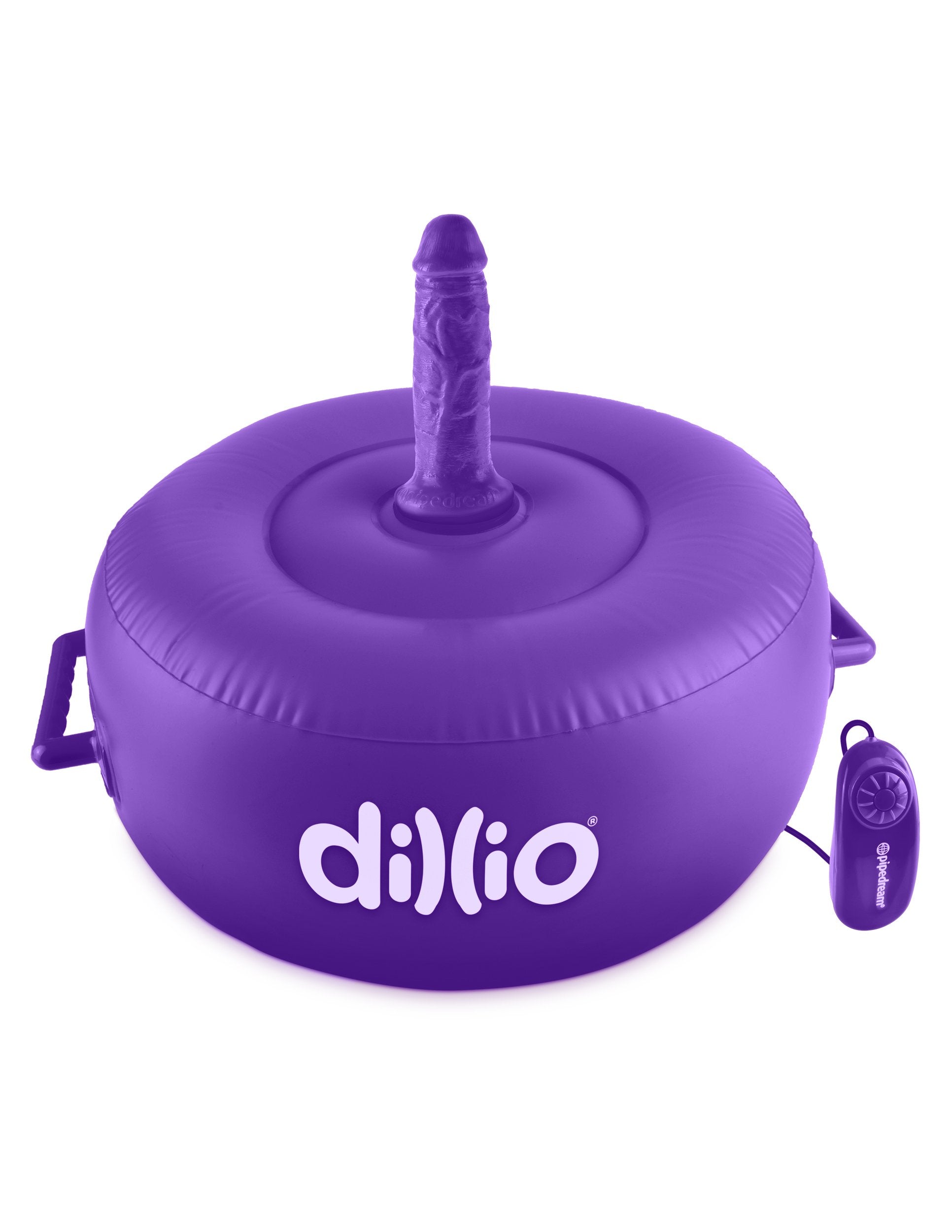 Dillio Purple - Vibrating Inflatable Hot Seat PD5381-12