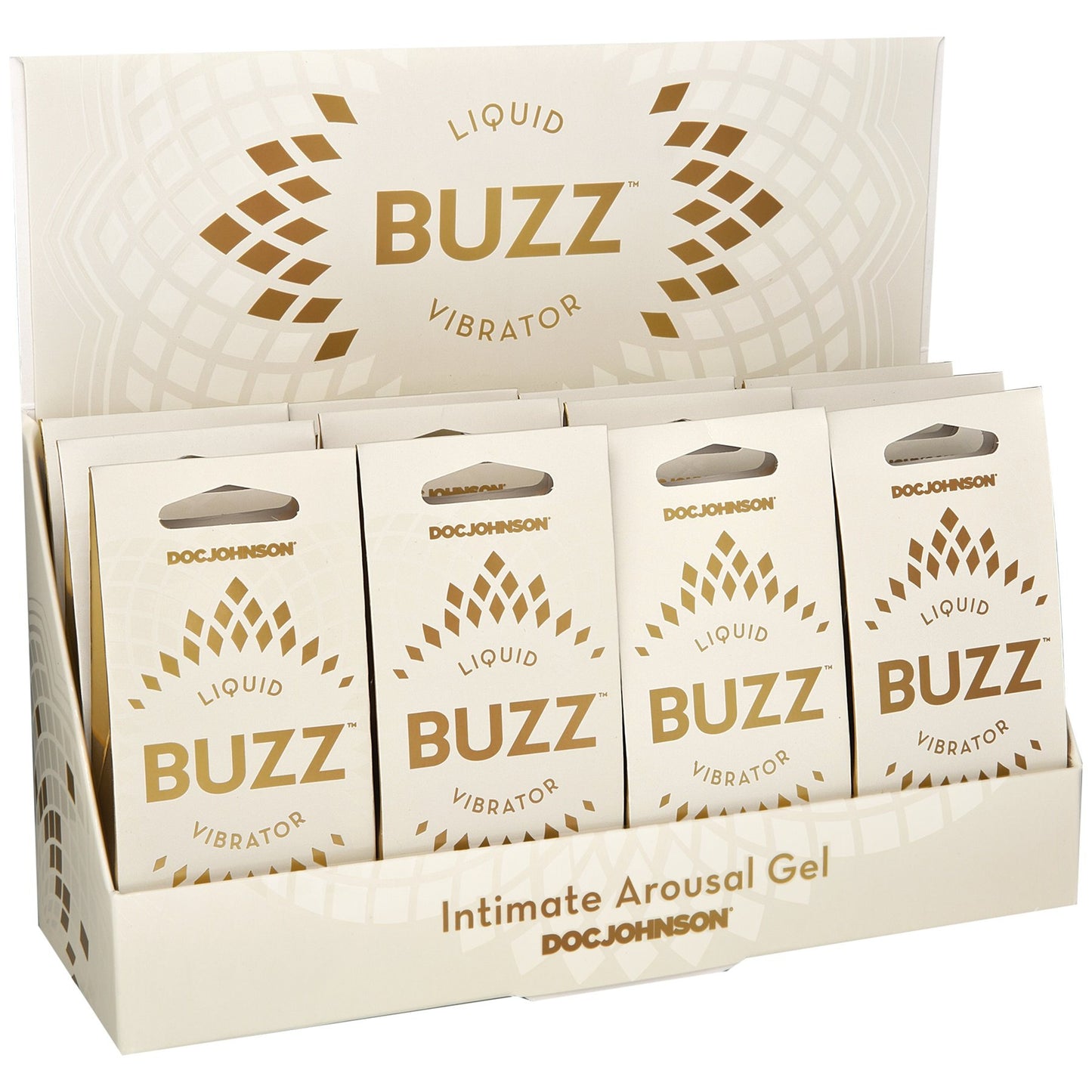 Buzz Liquid Vibrator - 12 Piece Counter Display DJ4550-00-BX