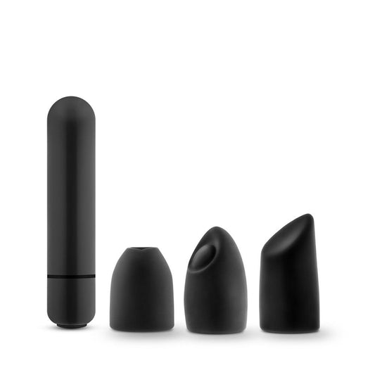 Rose - Euphoria Single Speed Bullet With Tips -  Black BL-21815
